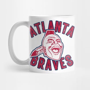 Vintage Style Atlanta Braves Mug